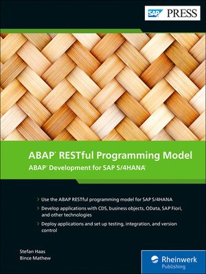 cover image of ABAP RESTful Programming Model